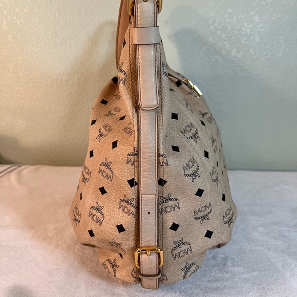 MCM TAN HOBO BAG - Picture 4 of 8
